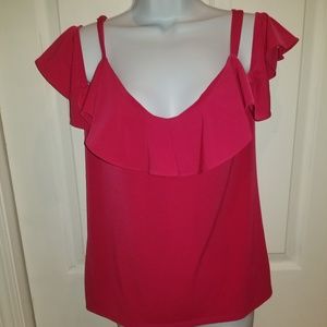 Pink express top size medium